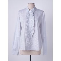ANGELA DAVIS - Chemisier blanc en coton - Femme - Taille 38 - Modz