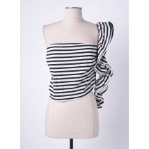 KING KONG - Top noir en coton - Femme - Taille 38 - Modz