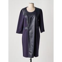 GRIFFON - Robe mi-longue bleu en viscose - Femme - Taille 46 - Modz