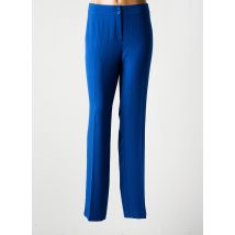 PAZ TORRAS - Pantalon slim bleu en polyester - Femme - Taille 46 - Modz