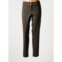 PAZ TORRAS - Pantalon chino vert en polyester - Femme - Taille 42 - Modz