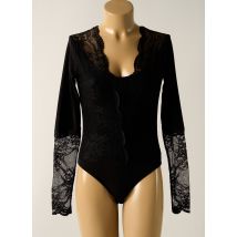 PAUL BRIAL - Body noir en polyester - Femme - Taille 34 - Modz