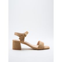 VANESSA WU - Sandales/Nu pieds beige en textile - Femme - Taille 36 - Modz
