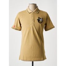 CHEVIGNON - Polo beige en coton - Homme - Taille L - Modz