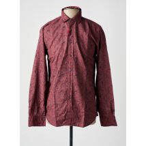 FB - Chemise manches longues rouge en coton - Homme - Taille M - Modz