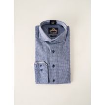 J.T ASCOTT - Chemisier bleu en coton - Femme - Taille 36 - Modz