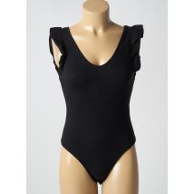 MISS SELFRIDGE - Body noir en coton - Femme - Taille 32 - Modz