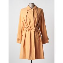 CLAUDE HAVREY - Trench orange en polyester - Femme - Taille 44 - Modz