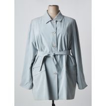 CLAUDE HAVREY - Trench bleu en polyester - Femme - Taille 54 - Modz