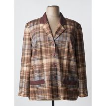 FRANCOISE DE FRANCE - Blazer marron en polyester - Femme - Taille 54 - Modz