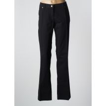 AIRFIELD - Pantalon droit noir en coton - Femme - Taille 48 - Modz