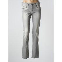FLY GIRL - Jeans coupe slim gris en coton - Femme - Taille W29 - Modz