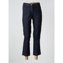 TRIGON - Jeans coupe droite bleu en coton - Femme - Taille W30 - Modz