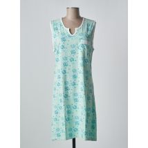 CHRISTIAN CANE - Chemise de nuit bleu en coton - Femme - Taille 38 - Modz