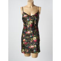 MARJOLAINE - Nuisette/combinette noir en soie - Femme - Taille 42 - Modz