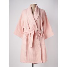 CHRISTIAN CANE - Peignoir rose en coton - Femme - Taille 46 - Modz
