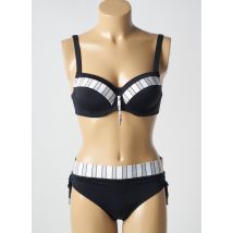 LIDEA - Maillot de bain 2 pièces noir en polyamide - Femme - Taille TU - Modz