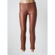 MARIA BELLENTANI - Legging marron en viscose - Femme - Taille 36 - Modz