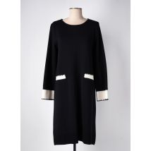 MARIA BELLENTANI - Robe mi-longue noir en coton - Femme - Taille 40 - Modz