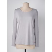 MARIA BELLENTANI - T-shirt gris en viscose - Femme - Taille 42 - Modz
