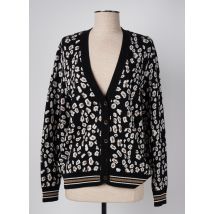 MARIA BELLENTANI - Gilet manches longues noir en acrylique - Femme - Taille 42 - Modz