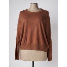LOLA CASADEMUNT - Pull marron en polyamide - Femme - Taille 44 - Modz