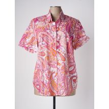 JUST WHITE - Chemisier rose en coton - Femme - Taille 44 - Modz