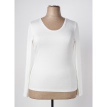 MARIA BELLENTANI - T-shirt blanc en viscose - Femme - Taille 48 - Modz