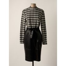 FRANK LYMAN - Robe mi-longue noir en polyester - Femme - Taille 38 - Modz
