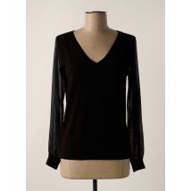 LEO & UGO - Pull noir en viscose - Femme - Taille 38 - Modz