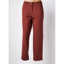 EAST DRIVE - Pantalon chino rouge en viscose - Femme - Taille 48 - Modz