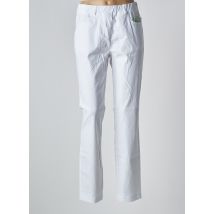 ADELINA BY SCHEITER - Jegging blanc en coton - Femme - Taille 52 - Modz
