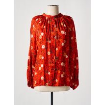 JOHANNA PARIS - Blouse orange en viscose - Femme - Taille TU - Modz