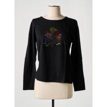 SOIE POUR SOI - Pull noir en coton - Femme - Taille 36 - Modz