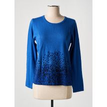SOIE POUR SOI - Pull bleu en coton - Femme - Taille 36 - Modz