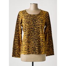 SOIE POUR SOI - Pull jaune en coton - Femme - Taille 36 - Modz