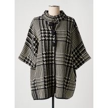 MARINA V - Gilet manches courtes noir en polyester - Femme - Taille 38 - Modz