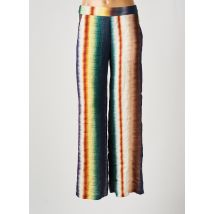 KACY - Pantalon droit vert en viscose - Femme - Taille 38 - Modz
