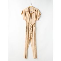 JANIS & JOHN - Combi-pantalon beige en viscose - Femme - Taille 36 - Modz