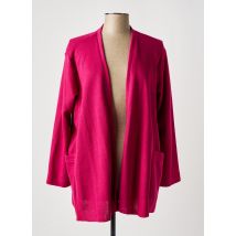 KAKIE - Gilet manches longues rose en polyester - Femme - Taille 50 - Modz