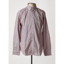 EDEN PARK - Chemise manches longues rose en coton - Homme - Taille M - Modz