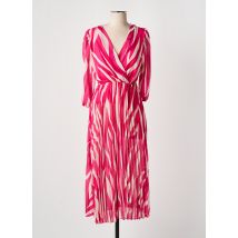 SENES - Robe longue rose en polyester - Femme - Taille TU - Modz
