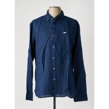 OXBOW - Chemise manches longues bleu en lin - Homme - Taille M - Modz
