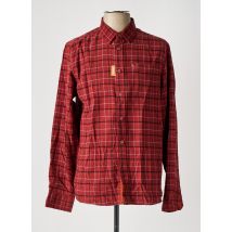 OXBOW - Chemise manches longues rouge en coton - Homme - Taille XXL - Modz
