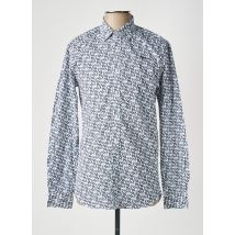 SERGE BLANCO - Chemise manches longues blanc en coton - Homme - Taille M - Modz