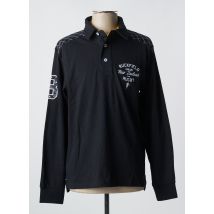 RUCKFIELD - Polo noir en coton - Homme - Taille M - Modz
