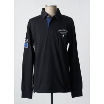 RUCKFIELD - Polo noir en coton - Homme - Taille M - Modz