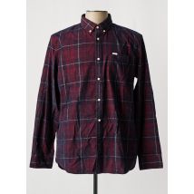 PEPE JEANS - Chemise manches longues rouge en coton - Homme - Taille L - Modz