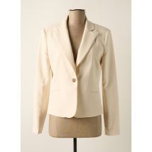 FRACOMINA - Blazer beige en polyester - Femme - Taille 40 - Modz