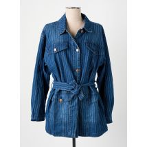 CREAM - Veste casual bleu en coton - Femme - Taille 38 - Modz